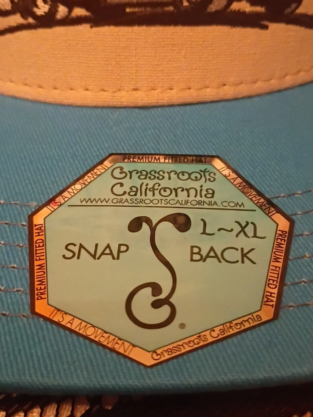 Nice Dreams Limited Edition Grassroots California Snapback Flat Brim Hat
